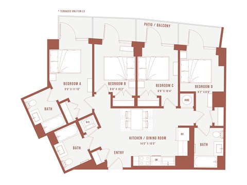 2099 First St SW Studio-6 Beds Apartment for Rent - Photo Gallery 84